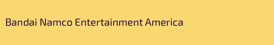 Bandai Namco Entertainment America